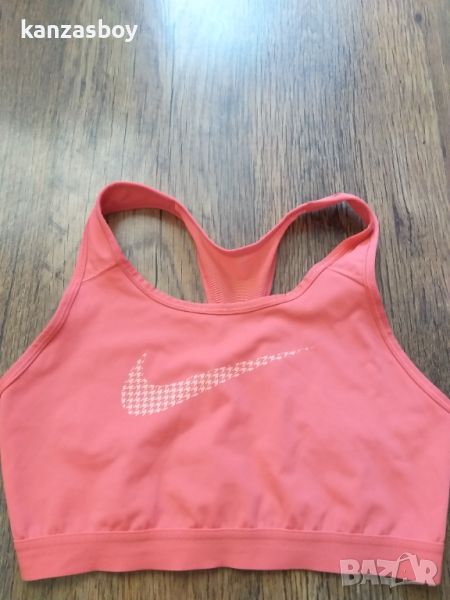 nike sport bra - страхотно дамско бюстие КАТО НОВО Л, снимка 1