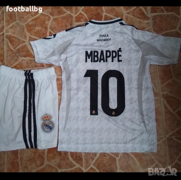 MBAPPE 10 детско юношески футболни екипи REAL MADRID , снимка 1
