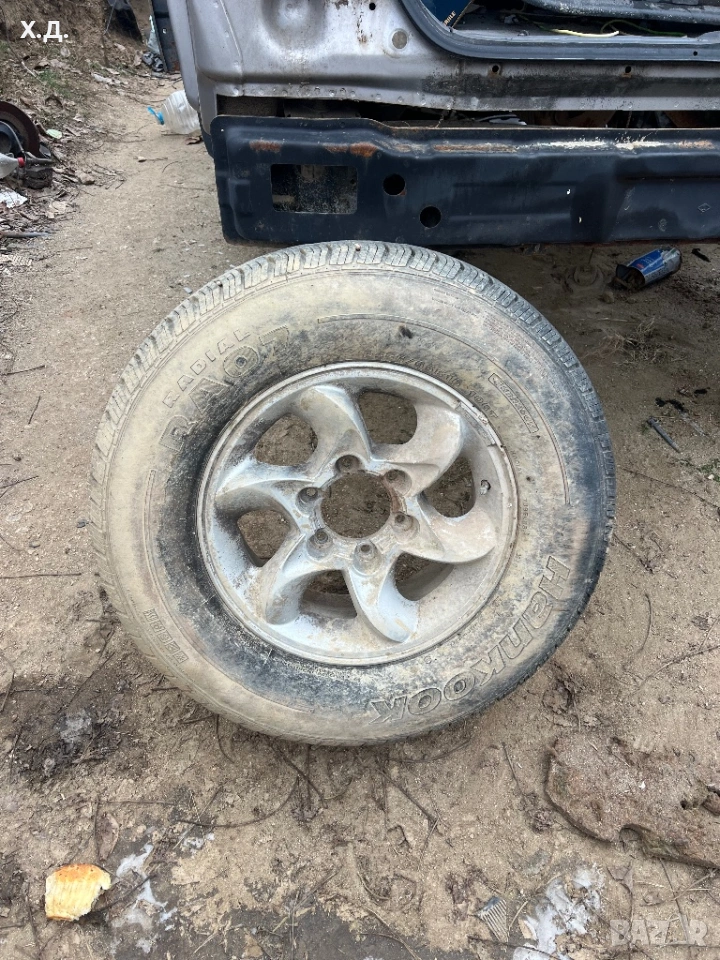 Резервна гума с джанта Хюндай Теракан 2004г , снимка 1