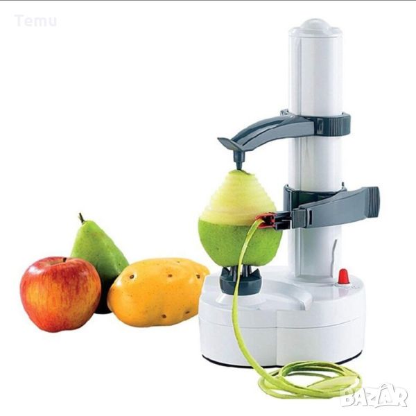Автоматична белачка за плодове и зеленчуци / Работи с батерии - 4 бр. АА (не са включени в комплекта, снимка 1