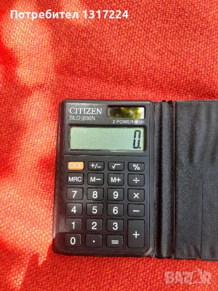 Електронен калкулатор CITIZEN , снимка 1