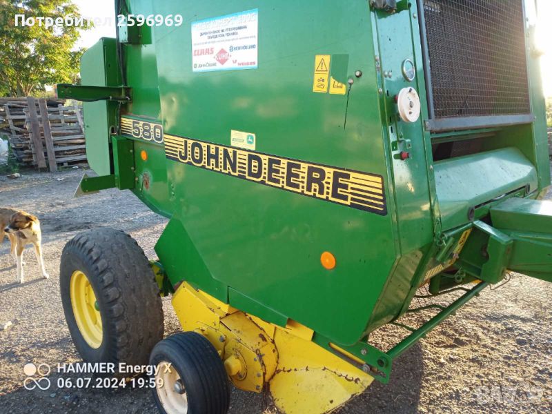 Сламопреса John Deere , снимка 1