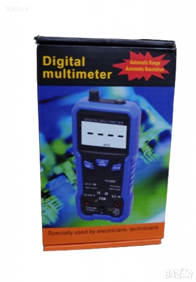 Автоматичен джобен цифров мултицет, снимка 1