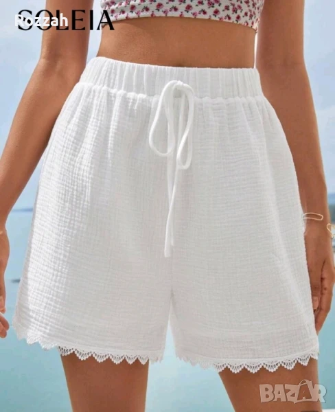  Бели къси панталони , снимка 1