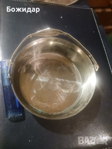 Посребрена бонбониера. СССР.