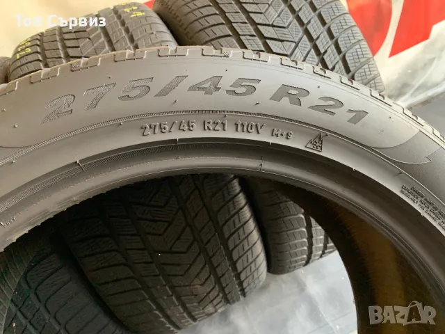 275 45 21/315 40 21, Зимни гуми, Pirelli ScorpionWinter, 4 броя, снимка 6 - Гуми и джанти - 47107182