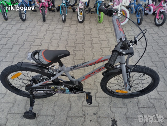 BYOX Велосипед 20" MASTER сив, снимка 3 - Велосипеди - 53559515