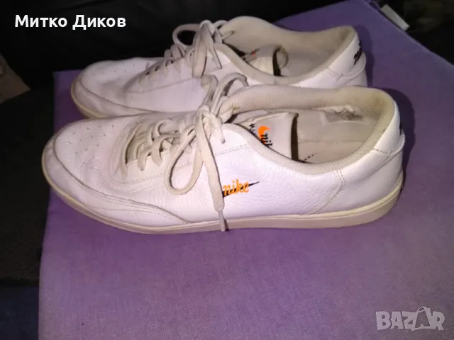 Nike маркови маратонки №44 естествена кожа US 10 UK 9, снимка 3 - Маратонки - 49470318