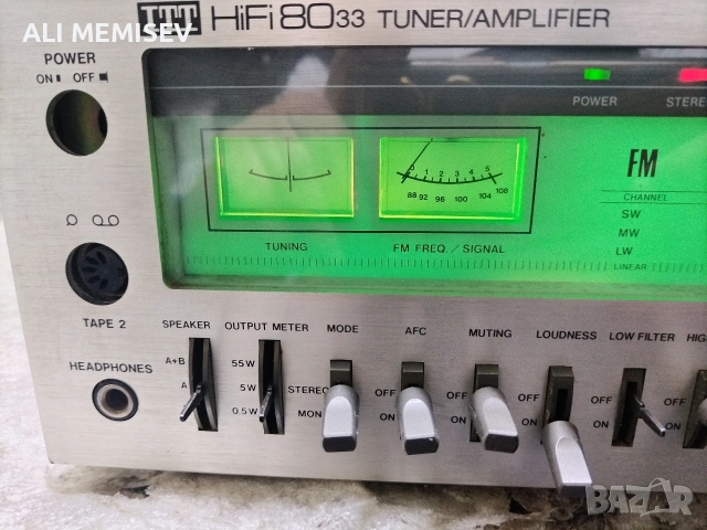 IIT HIFI33 TUNER/AMPLIFIER ITT HIFI 80 DECK, снимка 2 - Ресийвъри, усилватели, смесителни пултове - 54080079
