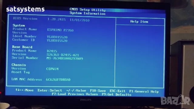 Дънна платка MSI Fujitsu Esprimo P2760 (MS-7634) Socket LGA1156, снимка 13 - Дънни платки - 48090564