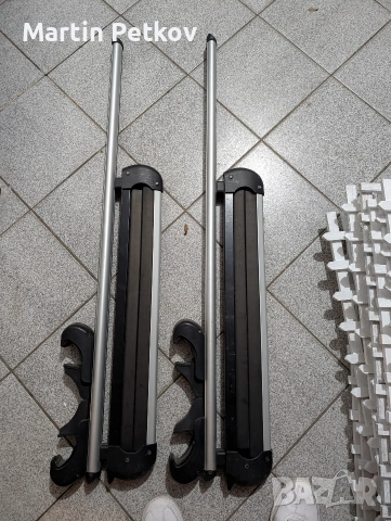 релси за кола + ски/сноуборд багажник 