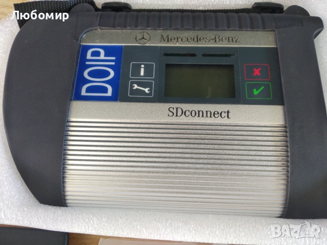 Mercedes-Benz Star Diagnosis SD Connect C4 DoIP+лаптоп DELL, снимка 2 - Друга електроника - 53769577