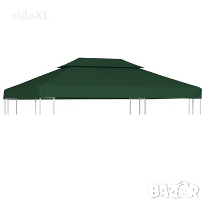 vidaXL Покривало за шатра, резервно, 310 г/м², зелено, 3х4 м(SKU:40882, снимка 1 - Градински мебели, декорация  - 45008227