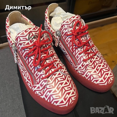 Giuseppe Zanotti Frankie Monogram, снимка 2 - Официални обувки - 53459522