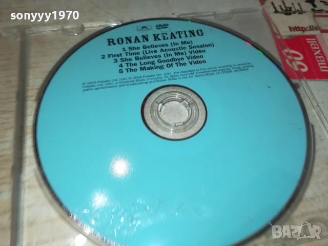 RONAN KEATING DVD 3007251212