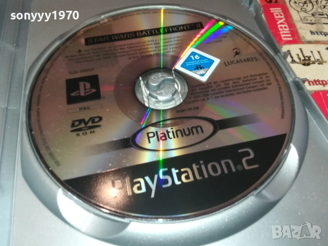SONY PS2 GAME-STAR WARS 2711250928, снимка 2 - Игри за PlayStation - 52557460