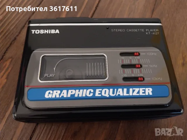 Уокмен Toshiba, снимка 2 - Радиокасетофони, транзистори - 49026267