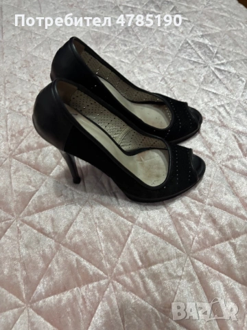 Дамски обувки, снимка 4 - Дамски обувки на ток - 54117333