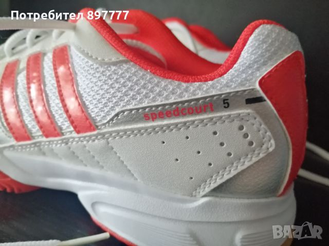 Дамски /детски/ маратонки за тенис на корт Adidas speedcourt 5, снимка 4 - Маратонки - 45927809