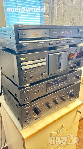 Продавам аудиосистема Teac, дек, тунер, усилвател, сд denon, снимка 3 - Аудиосистеми - 46781473