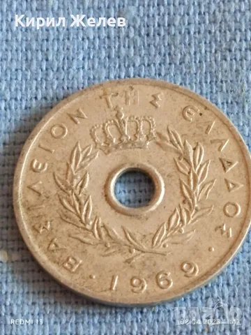 Четири монети от цял свят АНГЛИЯ, ГЪРЦИЯ, СЪРБИЯ за КОЛЕКЦИЯ ДЕКОРАЦИЯ 28414, снимка 3 - Нумизматика и бонистика - 49808266