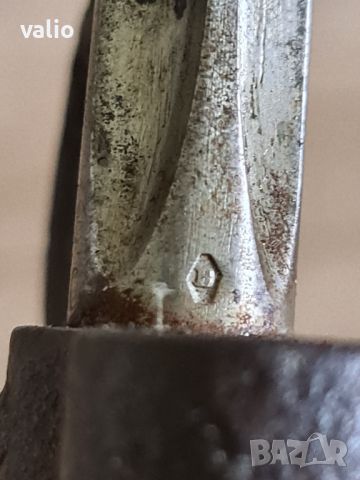 Щик/байонет/ френски иглен четериръб. за пушка "Лебел лопус", снимка 7 - Антикварни и старинни предмети - 45541080
