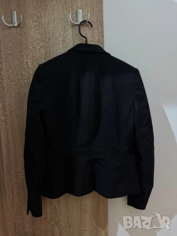 Дамско черно сако , снимка 3 - Сака - 52935215