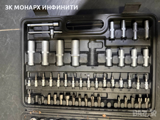 Комплект инструменти STAHLMAYER Professional от 108 части/има липсващи части, снимка 4 - Други инструменти - 54128600