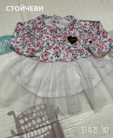 Бебешки блузки GUESS, снимка 3 - Комплекти за бебе - 53343038
