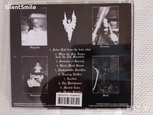 Darkthrone MGLA Bathory Fimbulwinter, снимка 9 - CD дискове - 53704869