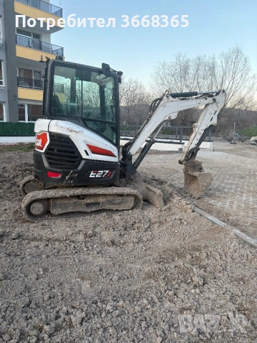 Bobcat E27z, снимка 2 - Индустриална техника - 53748515