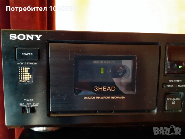 Перфектен дек SONY TC- K570- три глави и три мотора- Японски - като Нов, снимка 4 - Декове - 53782508