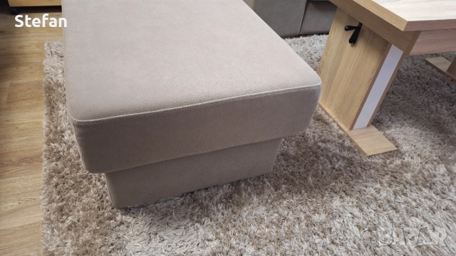 Нова голяма табуретка, снимка 5 - Дивани и мека мебел - 52266849