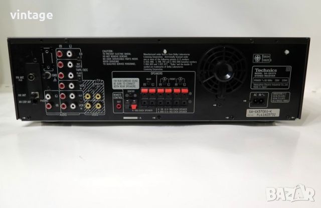 Technics SA-GX370 AV Control Stereo Receiver, снимка 8 - Ресийвъри, усилватели, смесителни пултове - 45790875