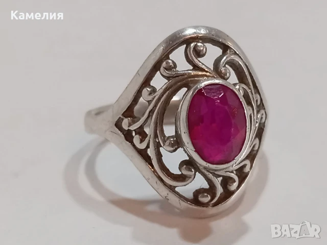 Руско сребро , снимка 4 - Пръстени - 51317226