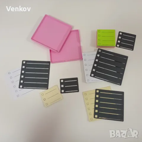 Услуги 3D Print Комплект шаблони за Стики ноутс с кутия, снимка 1 - Други - 48737143