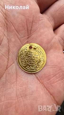 Златна монета, снимка 4 - Нумизматика и бонистика - 54190384