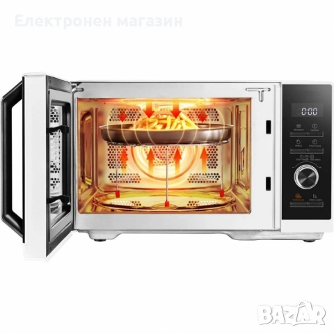 Микровълнова печка Toshiba MW3-AC26SF (26 L) / MW3-SAC23SF (23 L) - С грил, конвекция и Air Fry, снимка 4 - Микровълнови - 53669270