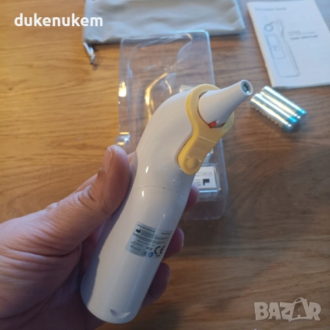 Инфрачервен термометър за ухо, бърз, точен, с цветна индикация, снимка 10 - Уреди за диагностика - 53161981