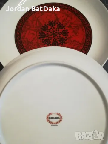 Испански чинии 4бр, снимка 4 - Чинии - 50429637