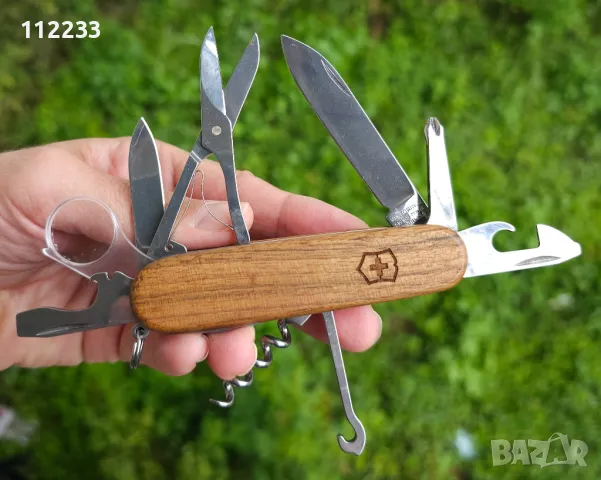 Victorinox Explorer Wood, снимка 4 - Ножове - 46907470