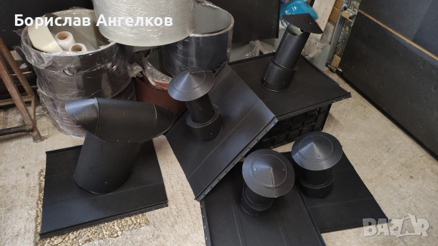 Универсална обшивка за отдушници с променящ се наклон ф 110, снимка 7 - Железария - 53798051