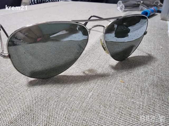 Ray-Ban Aviator унисекс слънчеви очила, снимка 10 - Слънчеви и диоптрични очила - 47360261