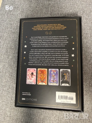 The Crystal Magic Tarot – комплект карти и книга, снимка 3 - Езотерика - 53415821