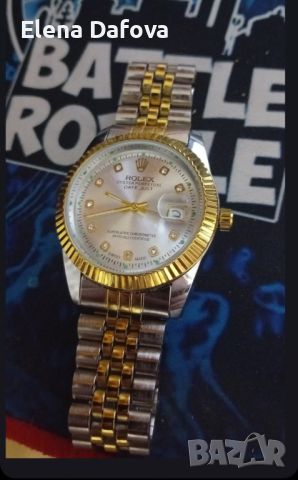 Rolex Datejust 36 White Diamond Dial Luxury Часовник, снимка 1 - Луксозни - 46024235