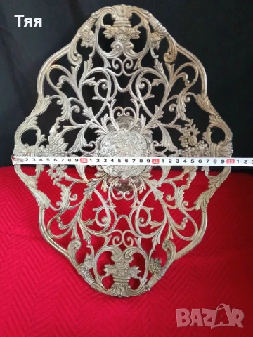 Винтидж фруктиера на столче , снимка 4 - Антикварни и старинни предмети - 51196754