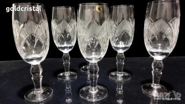 Кристални чаши за вино Рамона 