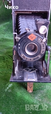 Стар мехов немски фотоапарат "Agva", снимка 2 - Антикварни и старинни предмети - 53865797