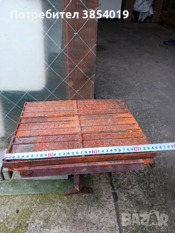 чугунени плочи със стойка за горивна камера на котел виадрос, снимка 4 - Пелети - 52184359