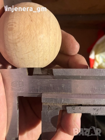 Дървени топчета с отвор, снимка 7 - Декорация за дома - 52467785